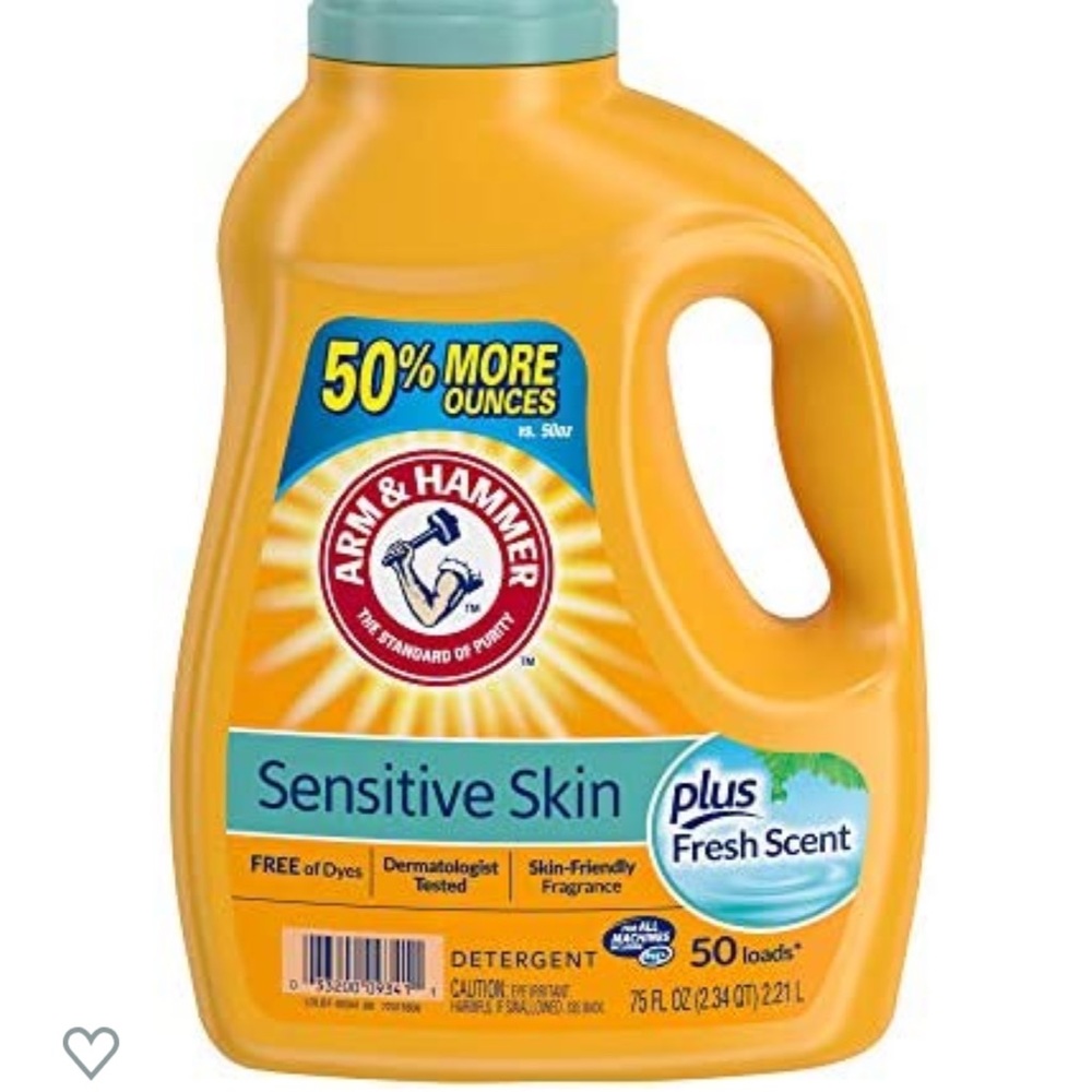 Arm & Hammer liquid detergent 75 oz